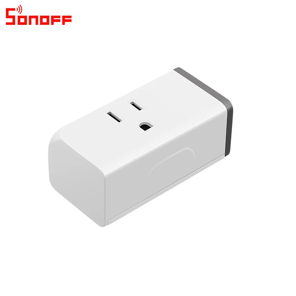 Itead Sonoff S31 Lite US Smart wifi розетка пульт дистанционного управления Розетка wifi смарт-коммутатор работает с Alexa Google домашний помощник