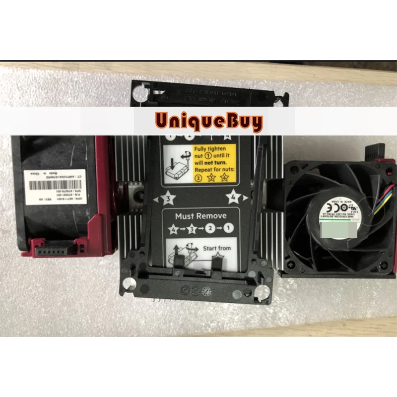 Для HPE DL380 G10 Gen10 радиатор ЦП Комплект вентиляторов 875070-001 873592-001 875075-001 Вентилятор