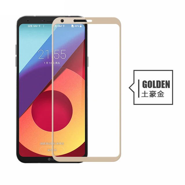 Полное покрытие закаленное стекло для LG Q6 Q6A Защитная пленка для экрана для LG Q6 Plus M700N стекло