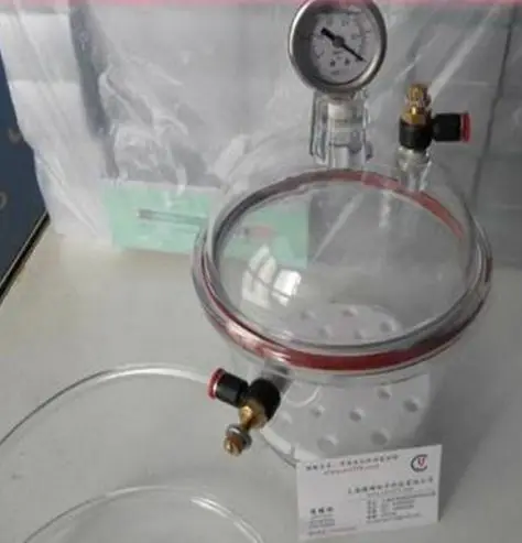 Пластиковая Вакуумная сушилка с двойным клапаном и настольной вакуумной сушкой |