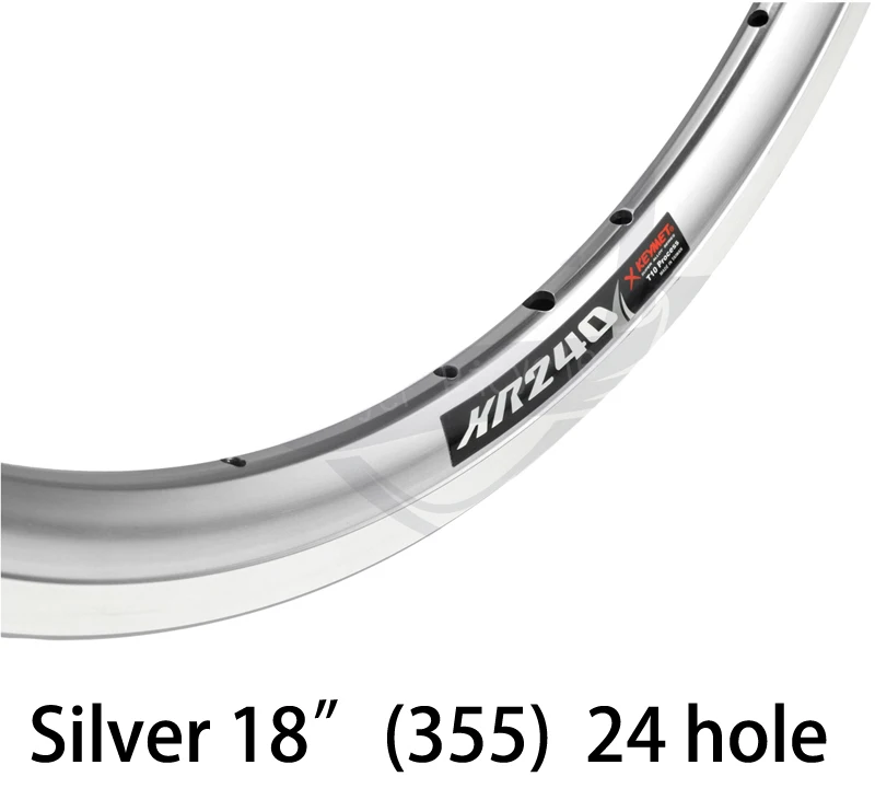 Светло-зеленый KINLIN XR240 18/20 дюйма диски 355/406/451 велосипед тормоза V оправа 16/20/24 Отверстия - Цвет: Светло-зеленый