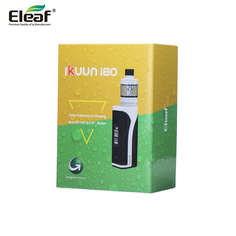 Набор электронных сигарет Eleaf IKuun I80 100% оригинал 80 Вт 4 5 мл атомайзер Melo