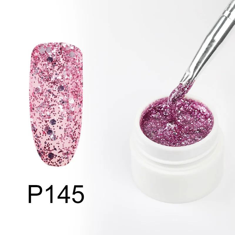 P145 Gelfavor УФ-гель для ногтей, алмазная краска, полуперманентный Набор ногтей для маникюра, геллак, грунтовка, гибридные лаки для дизайна ногтей, верхнее покрытие - Цвет: P145