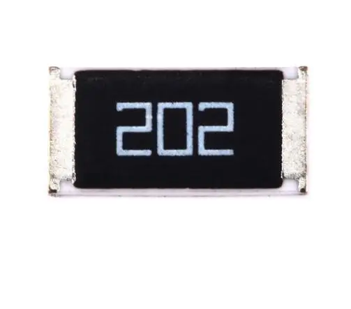 50 шт. SMD чип резистор 2512 1 Вт 2K Ом 202 5% Резистор 2KR хорошее качество|Интегральные