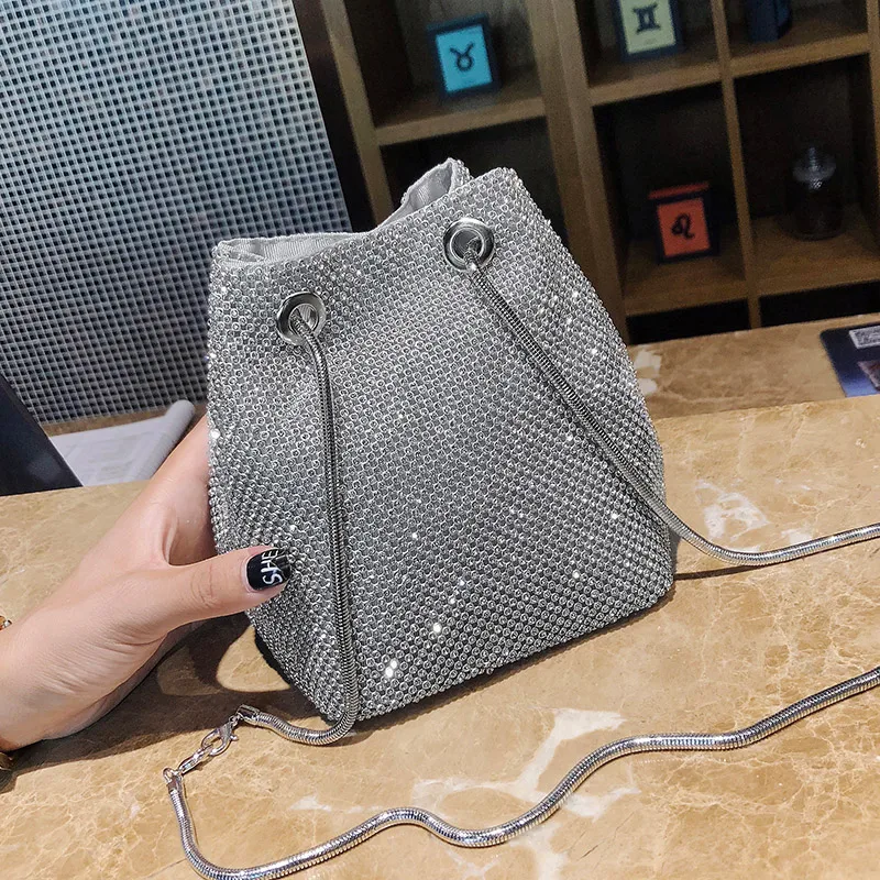 Sac Femme Для женщин сумка с горный хрусталь сумочка дамы мини ужин вечерние сумки