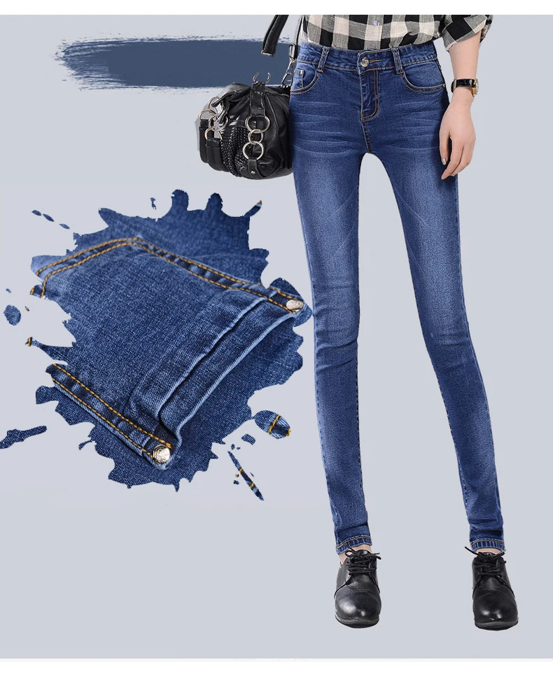 Streamgirl черные джинсы Для женщин джинсовые штаны Для женщин дамы джинсы Femme узкие брюки джинсовые женские синие джинсовые женские осенние классические