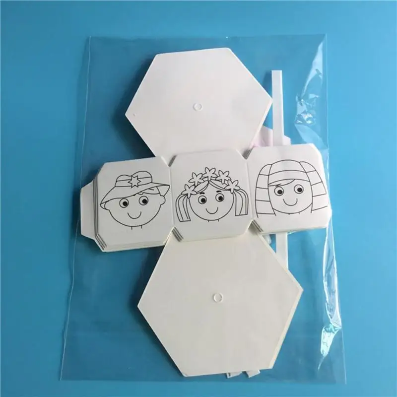 Детские бумажные 3D головоломки DIY Изменение цвета одежда бумажные кукольные наборы игрушки креативные ручной работы Творческие подарки для девочек и мальчиков