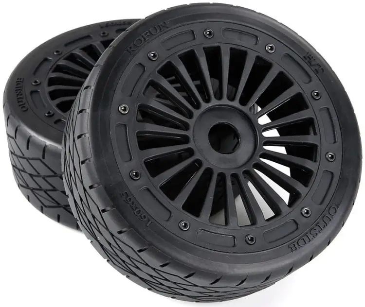 ROFUN Ruofan F5 MCD XS5 второе поколение автомобильных шин в сборе плоские шины 160X65