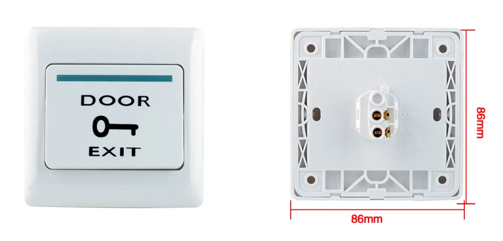 RFID сенсорный водонепроницаемый металлический контроллер доступа с 12VDC NC/без электрического болта/магнитный замок для безопасности двери