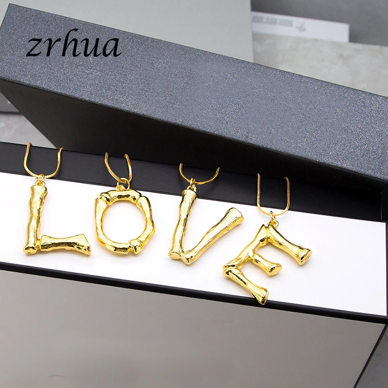 Женское ожерелье с подвеской монограммой 26 дюймов|Цепочки| |