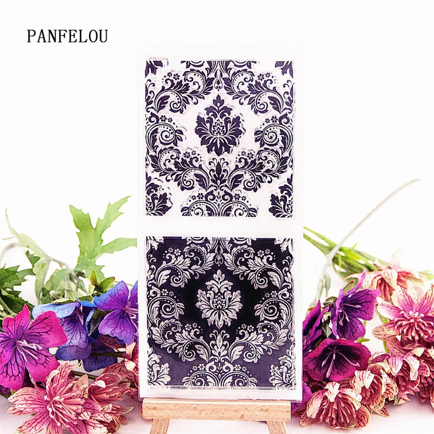 PANFELOU волшебный сад прозрачный силиконовый штамп/печать DIY