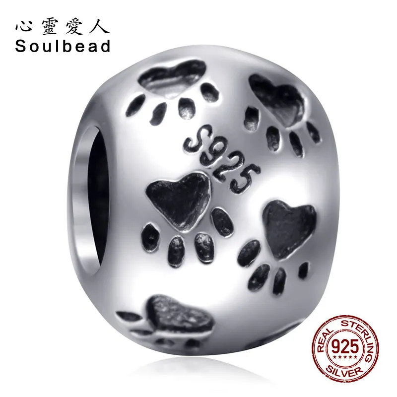 Soulbead, 925 пробы, серебряный шарм из австрийского кристалла, бисер, подходит для браслета Pandora, цепочка, ожерелье и очаровательный браслет для подарков - Цвет: SS0003