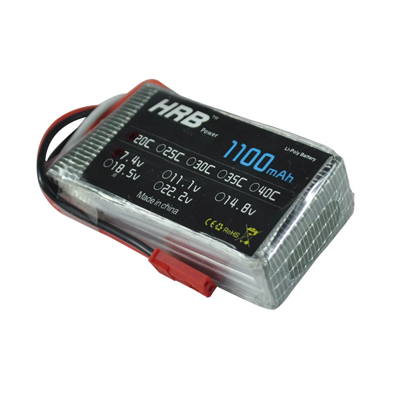 HRB Lipo 2 S Bateria 7 4 V 1100 mAh 25C Max 50C RC AKKU для вертолета wltoys a949 A959 a969 A979 k929 V912 V913 V262 wl911 wl912 |