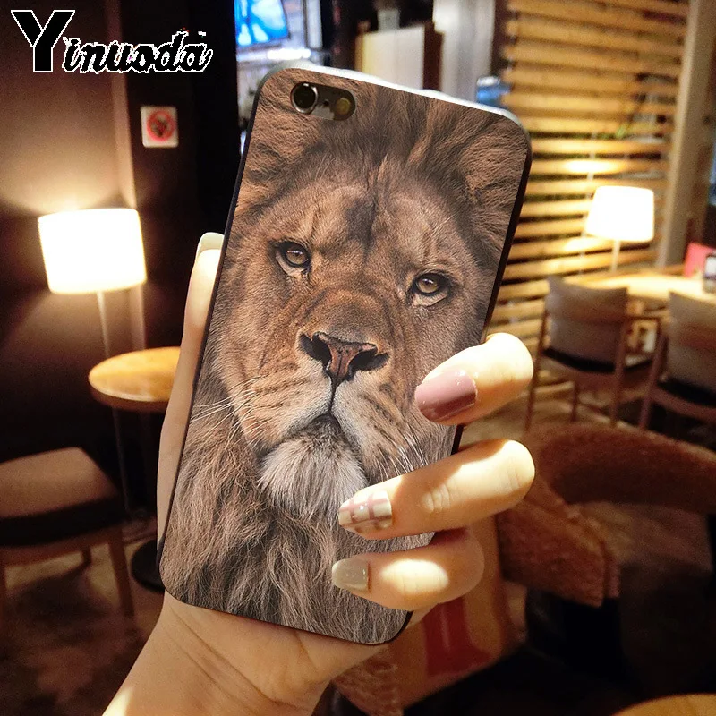 Yinuoda ASLAN LION THE CHRONICLES DIY Роскошный Высокий протектор на конце телефона чехол для iPhone