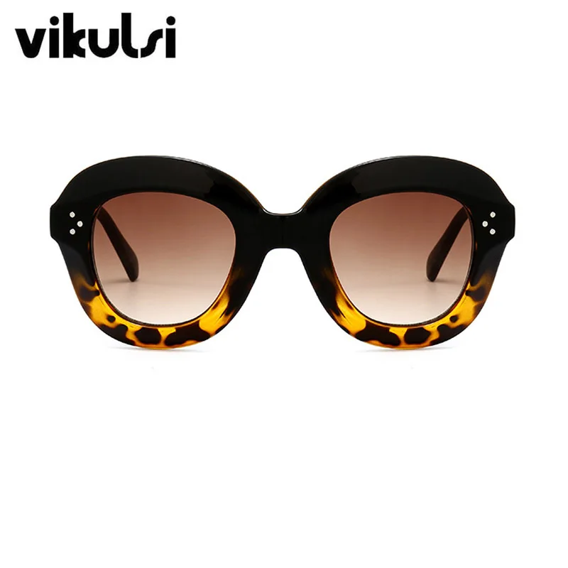 Fashion Sunglasses Women Sexy Luxury Brand Designer Vintage Sun glasses Female Rivet Shades Big Frame Style Eyewear Oculos