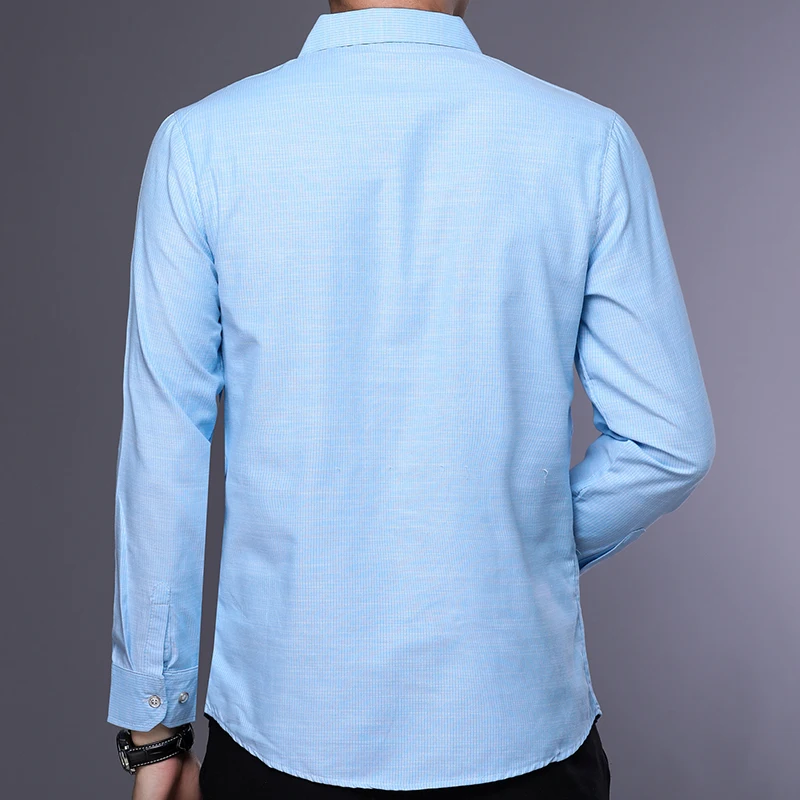 2019 social длинный рукав полосатые дизайнерские рубашки для мужчин slim fit модная