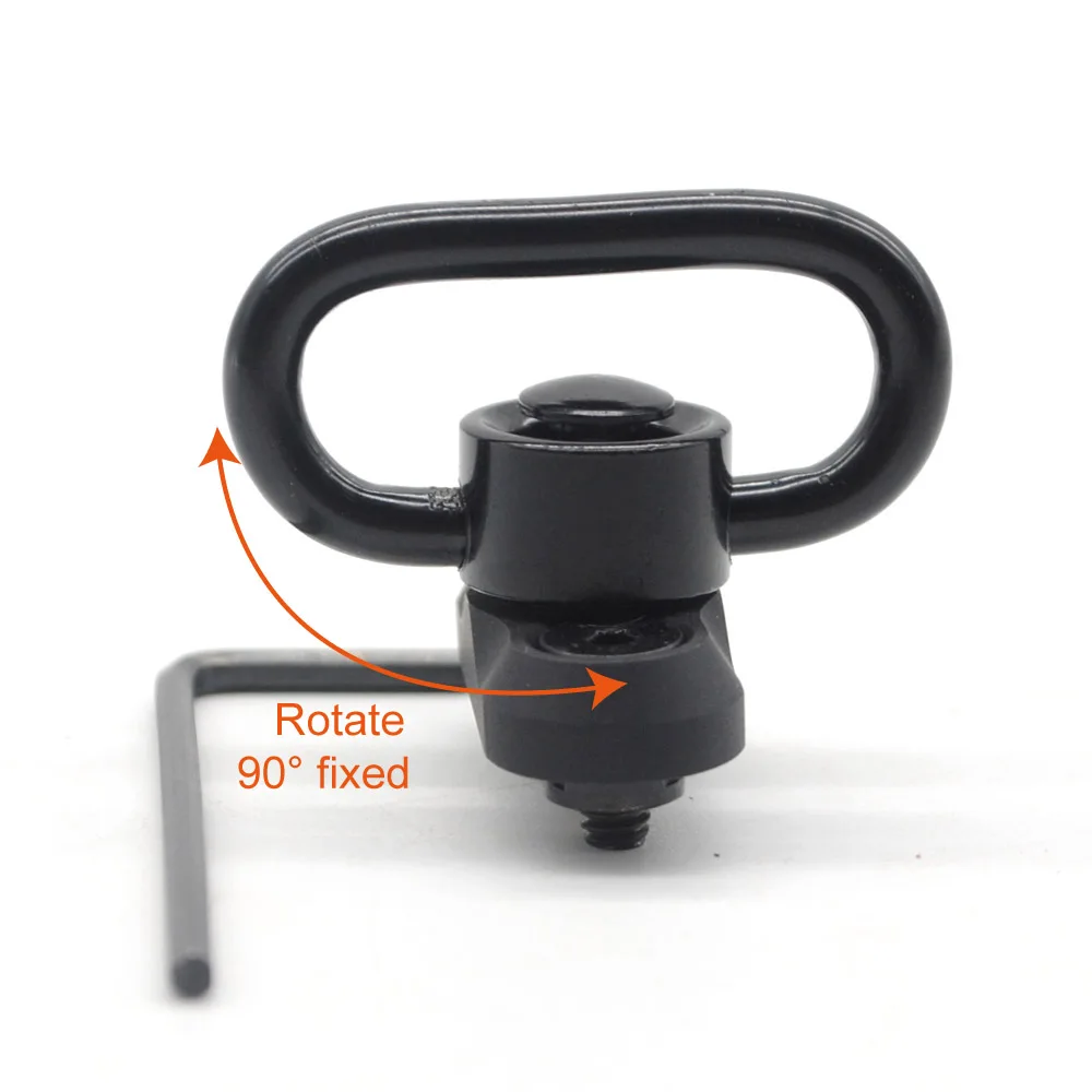 TriRock новая кнопка 1 25 &quotQD Слинг Вертлюг набор с Keymod железнодорожное крепление