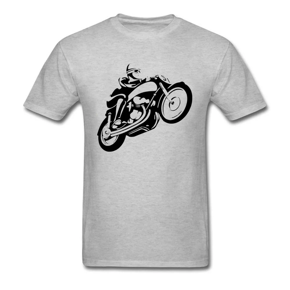 Мужская Повседневная футболка Naked Bikes модная Винтажная из чистого хлопка для
