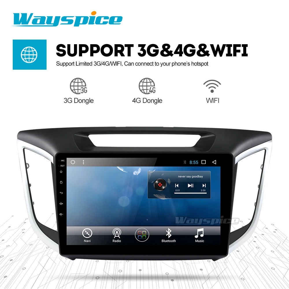 Android 8 1 автомобильный dvd для Hyundai creta ix25 2014 2017 с восьмиядерным Радио Стерео gps