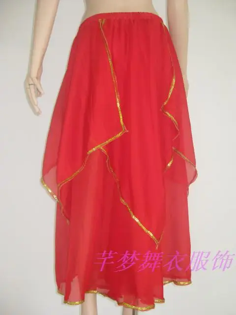 Юбка для танца живота индийский танцевальный костюм одежда юбка платье