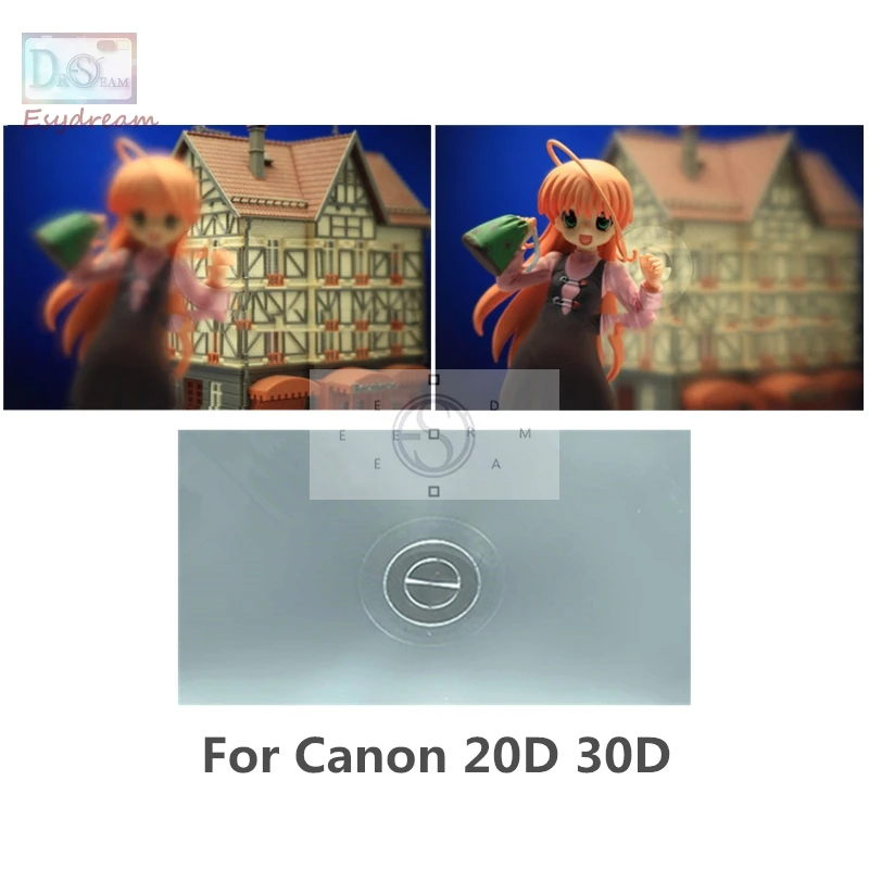 Одиночный 360 градусный раздельный фокусирующий экран изображения для Canon 20D 30D
