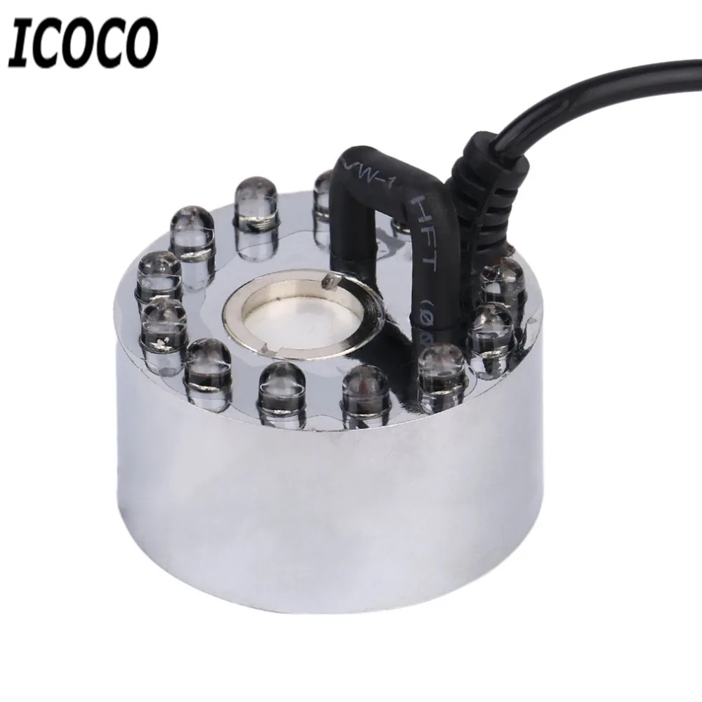 ICOCO новый высококачественный 12 Светодиодный ультразвуковой распылитель для
