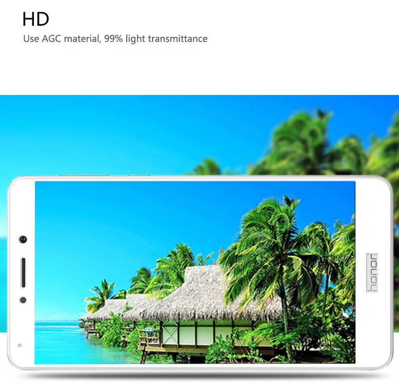 Tempered Glass For Huawei Honor 6C Pro Screen Protector Full Protective Film JMM- L22 AL00 AL10 Display Cover | Мобильные телефоны