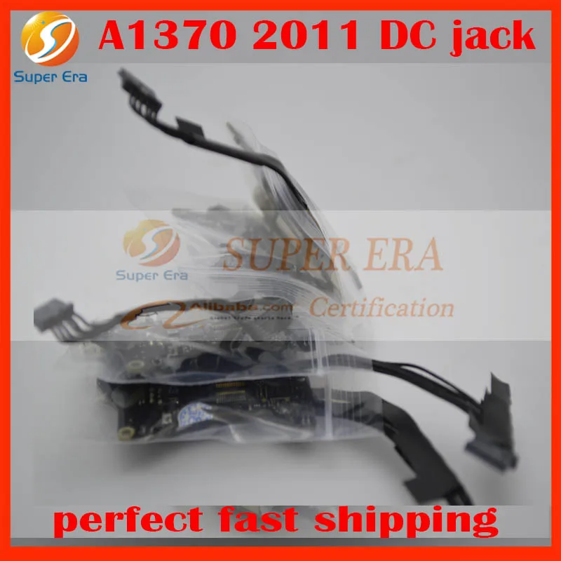 Оригинал A1370 2011 DC Jack Power Audio Board 820-3053-A для Apple MacBook Air 11 "A1370 DC-IN MC968 MC969 EMC 2471 |