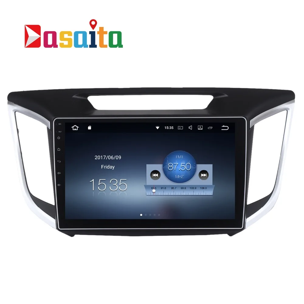 Автомобиль 2 din радио android 7 1 gps Navi для hyundai creta IX25 Авторадио навигации головное