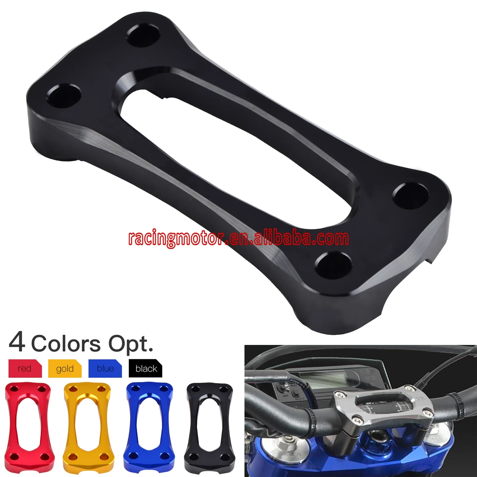 22 мм/7 Plus/" образного руля зажим для Yamaha YZ125 YZ250 YZ250F YZ450F WR250F WR450F WR250R WR250X DT200 DT125 WR YZ 250F 450F