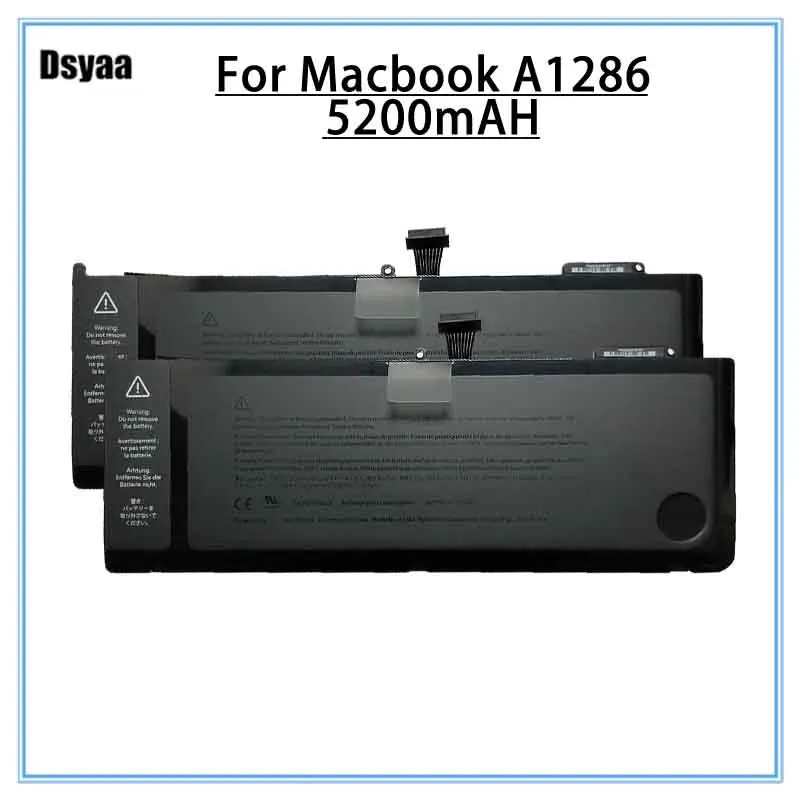 Аккумуляторная батарея для MacBook Pro 15 &quot5200 мАч A1286 A1382 2011 версия MC721 MC723 MD318 MD322 MD303 MD304