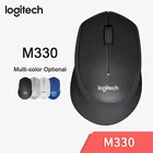 Мышь Logitech M330 Беспроводная Бесшумная, 2,4 ГГц, USB, 1000DPI
