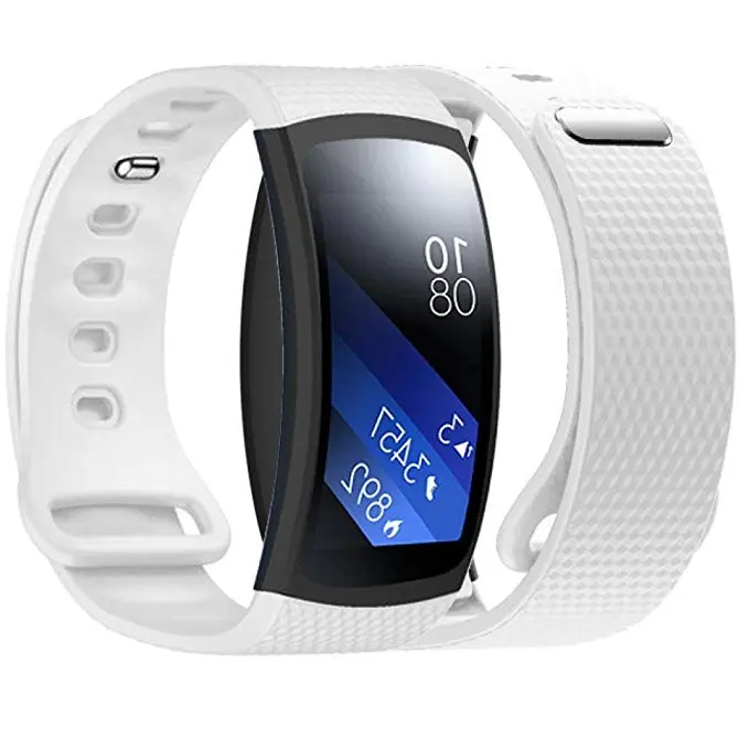 Ремешок сменный силиконовый для Samsung Galaxy Gear Fit2 спортивный браслет Fit 2 |