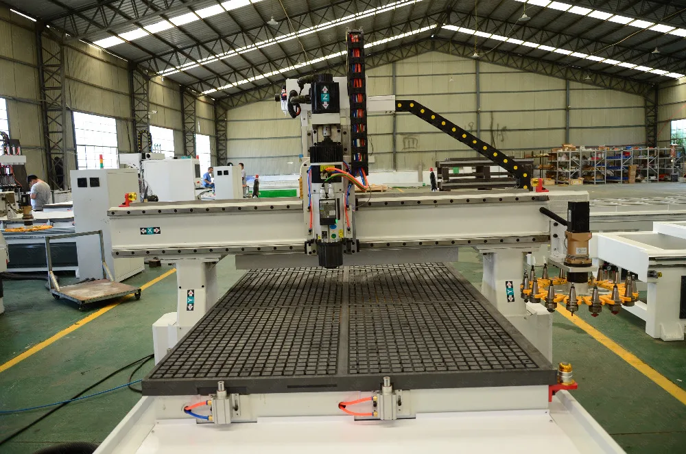 Сделано в Китае Настольный вращающийся шпиндель atc cnc деревообрабатывающий