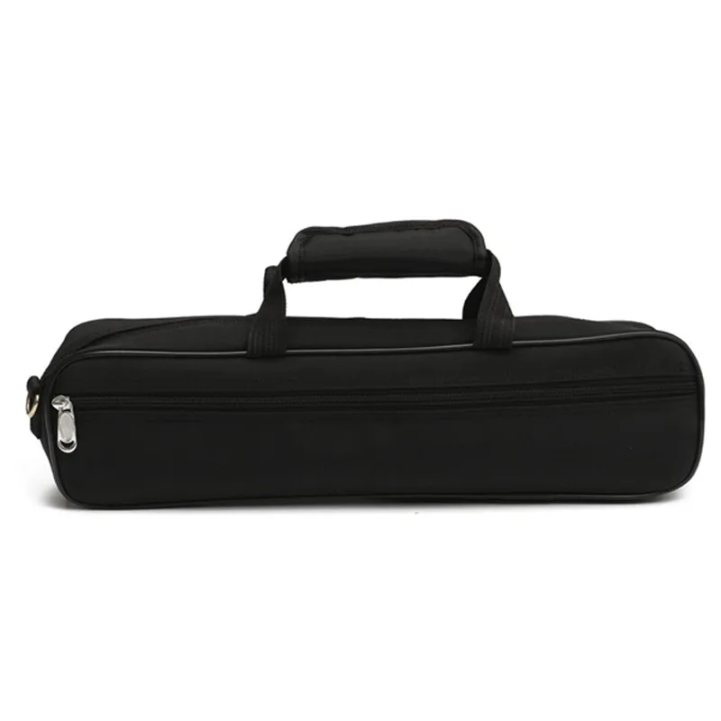 Water-resistant Flute Case Oxford Cloth Gig Bag Box for Western Concert with Adjustable Shoulder Strap For Pocket Cotton | Спорт и