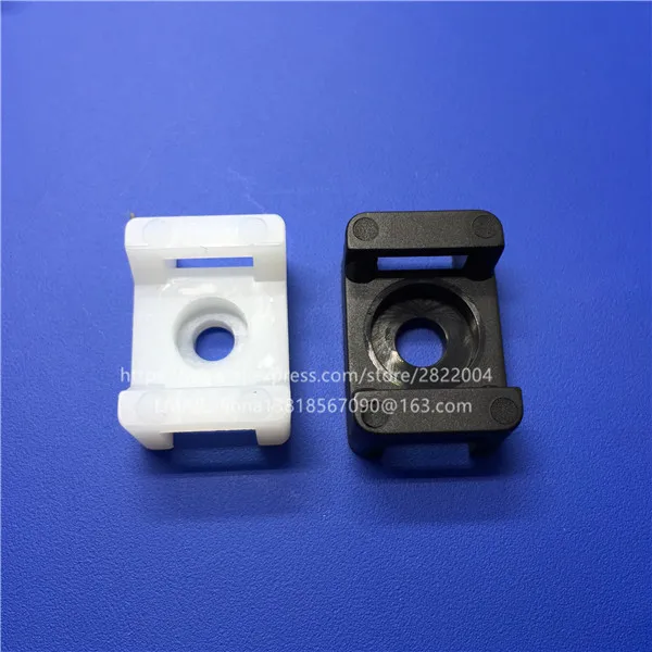 Пластиковое седло крепление для кабеля винт фиксации сиденья нейлоновый зажим