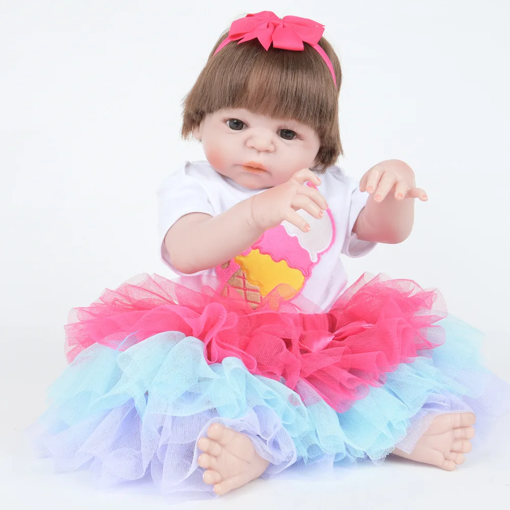 Полностью силиконовые куклы Reborn Baby Boy мягкие виниловые для новорожденных подарок