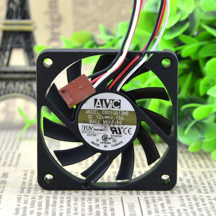 Оригинал для AVC F6010B12MS C6010B12H 6010 12В 0.1A 0.15A вентилятора | Компьютеры и офис