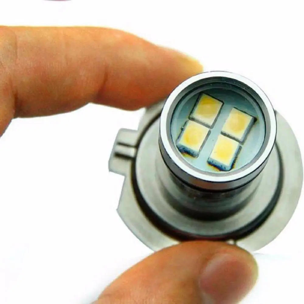 2 Шт. Автомобилей Canbus Ксеноновые Белый Ошибка Бесплатный 20SMD Cree Чип 100 Вт LED H7
