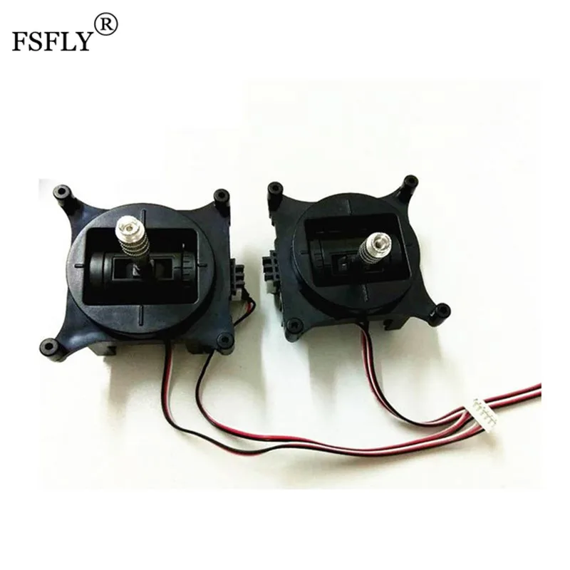 1 пара передатчиков радио Rocker Gimbal Assembly подходит для спектр DX6i HpbbyKing ORX T SIX RC