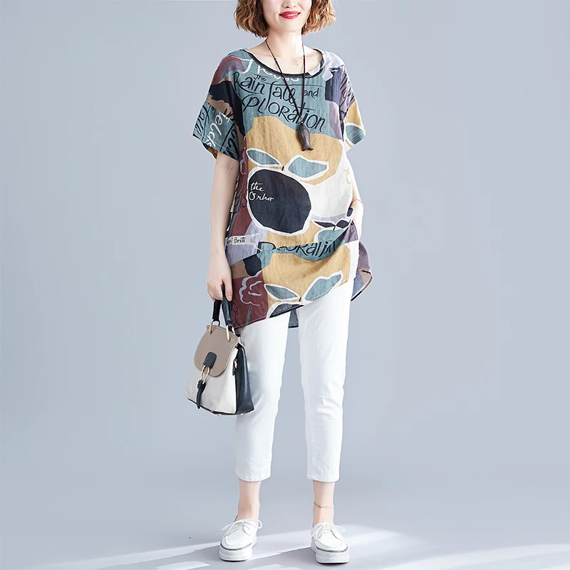 COIGARSAM новые летние свободные с коротким рукавом тонкие длинные покрытые в его blusas