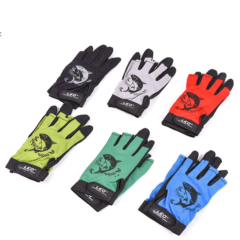 Противоскользящие 3 перчатки для рыбалки водонепроницаемые Аксессуары | Спорт и