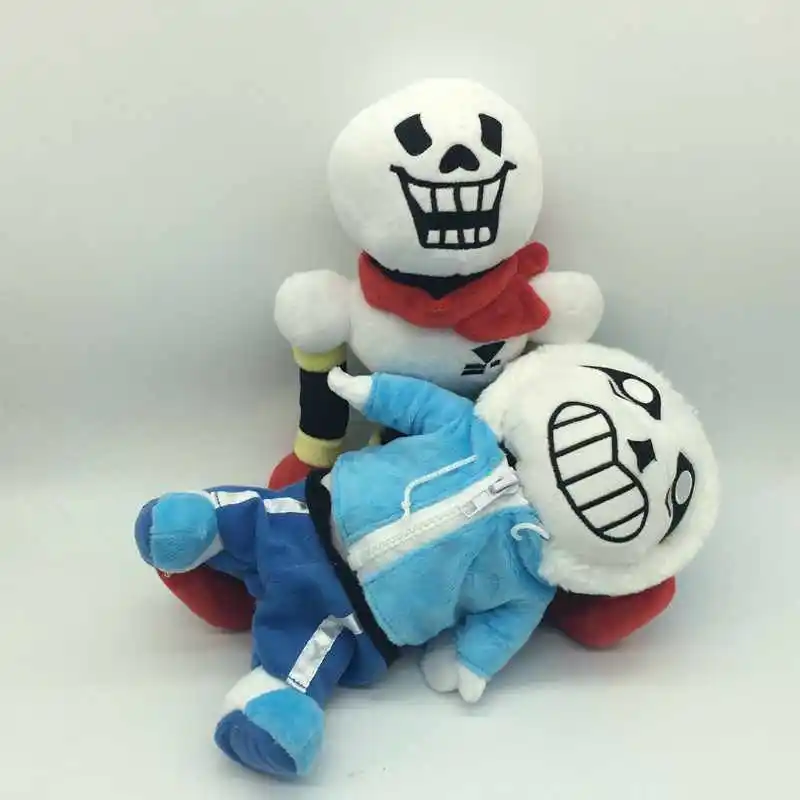 2 шт./компл. аниме Undertale плюшевые игрушки Sans Asriel Toriel Мягкие куклы для детей