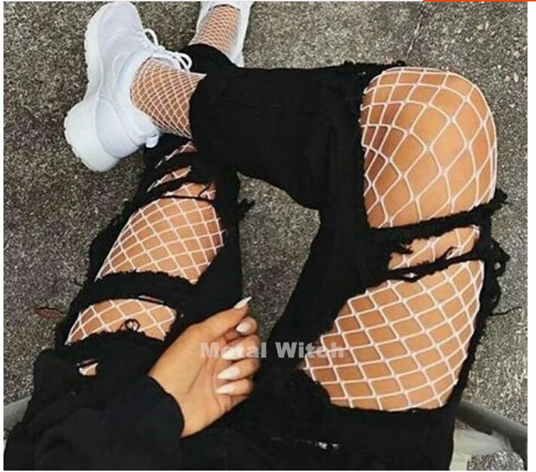 

SEXY women high waist fishnet stocking fishnet club tights panty knitting net pantyhose trouser mesh lingerie TT016 6pcs/lot