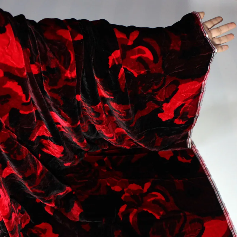 Платье рубашка с длинным рукавом Высококачественная шелковая бархатная ткань