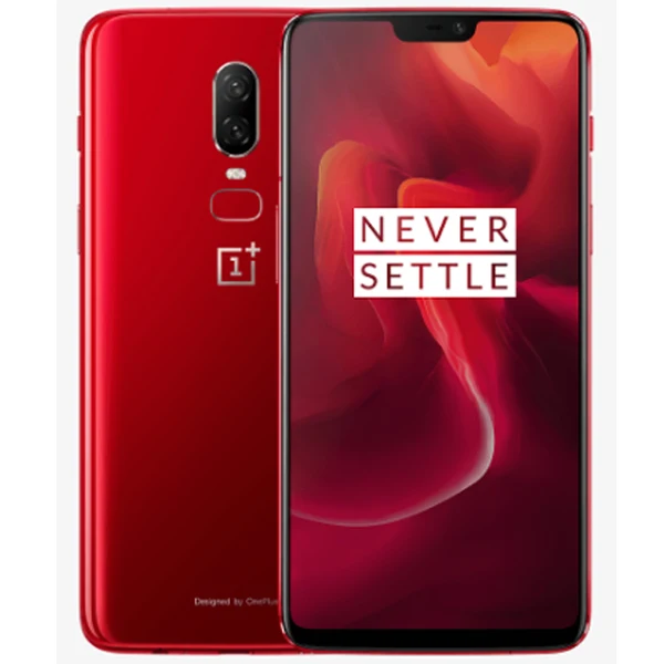 Red Oneplus 6, 8 ГБ, 128 ГБ, Восьмиядерный процессор Snapdragon 845, AI, двойная камера 20 Мп+ 16 МП, разблокировка лица, Android 8, смартфон, мобильный телефон - Цвет: Red