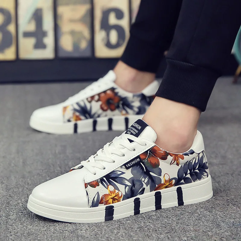 Новинка Весна 2019 дышащая мужская обувь холщовая для учеников трендовая