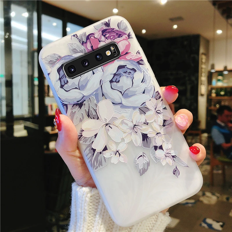 Чехол для samsung galaxy S10 Lite Plus S10Lite S10Plus Мягкий Роскошный силиконовый милый