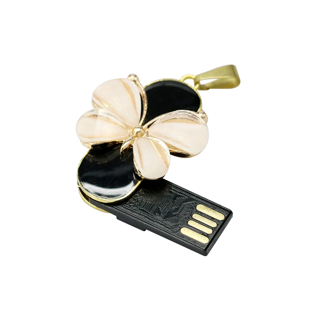 С открытыми пальцами и кристальной бабочкой подвесной светильник USB