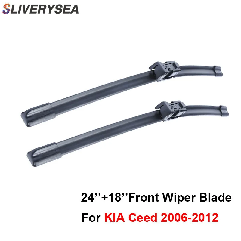 SLIVERYSEA Передняя и задняя Щетка стеклоочистителя Без Рычага для KIA Cee 'd 2006 2012